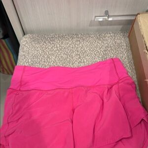 lululemon athletica Hot Pink Athletic Skort